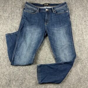 DU/ER‎ Slim Fit Jeans Mens 36x30 Blue L2X Performance Denim Pants Active Stretch